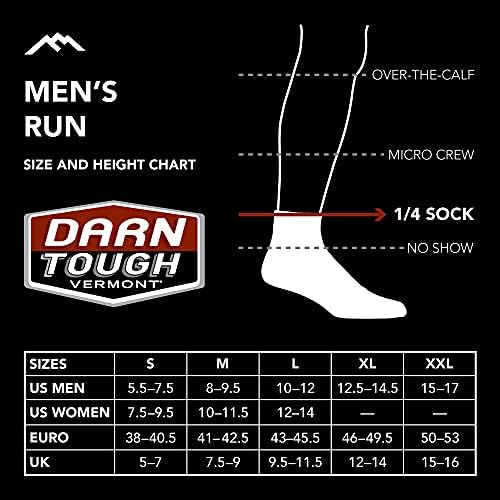 Darn Tough Men's Quarter Lightweight Running Sock (Style 1715) - - Image 4